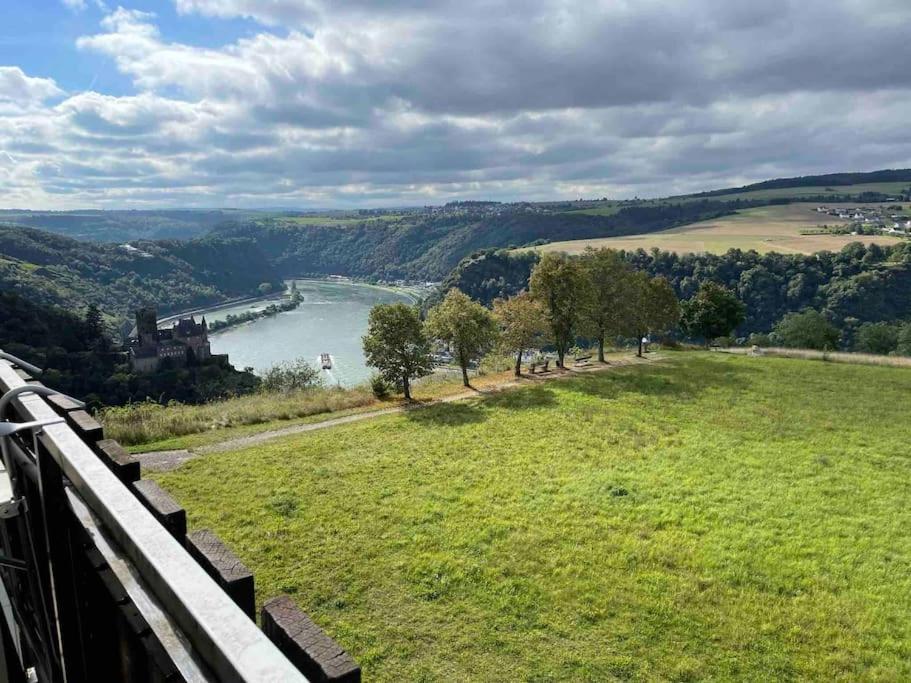 #1 Studioapartment Mit Loreleyblick Direkt An Der Schoensten Etappe Des Rheinsteigs Patersberg 외부 사진